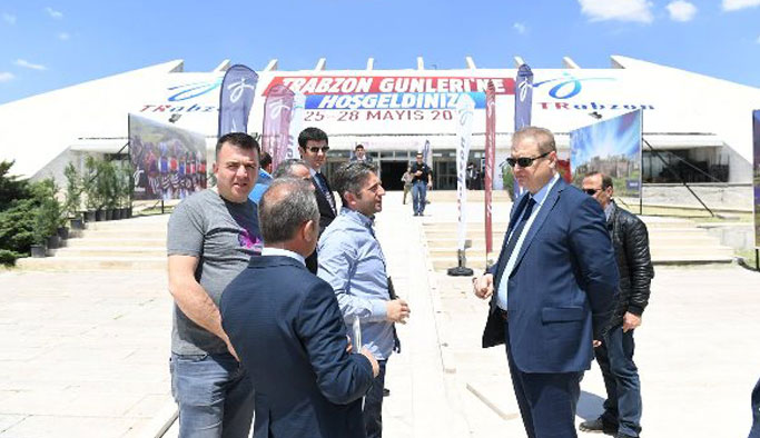 Trabzon Valisi Trabzon Günleri için incelemede bulundu