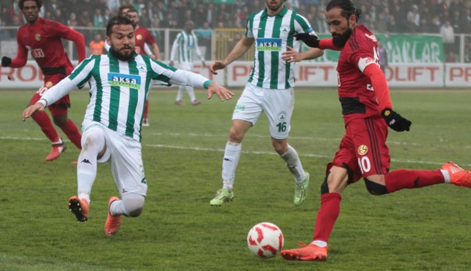 Giresunspor Eskişehir karşısında avantaj kaybetti!
