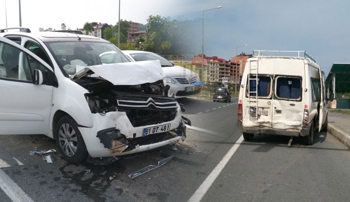 Trabzon Arsin'de kaza!