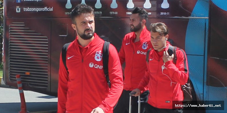 Trabzonspor Fenerbahçe maçı için İstanbul'a gitti