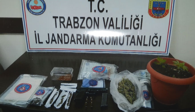 Trabzon'da Uyuşturucu Operasyonu: 8 Kişi gözaltında