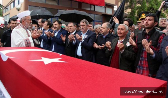 Şehitler Son yolculuklarına uğurlandı