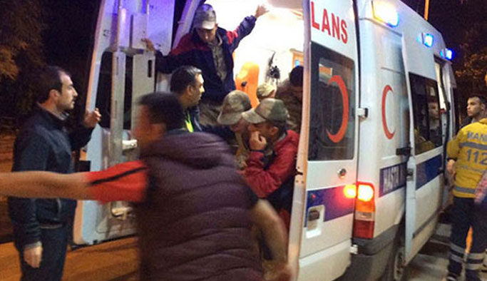 Çok sayıda asker hastanelik oldu