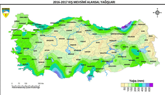 En fazla yağışı Trabzon ve Rize aldı