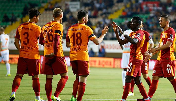 Galatasaray Alanya'yı yendi