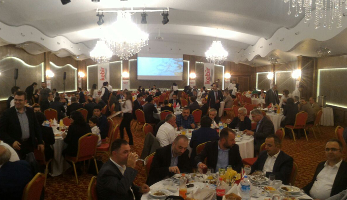 Kebir iftar yemeğinde buluştu