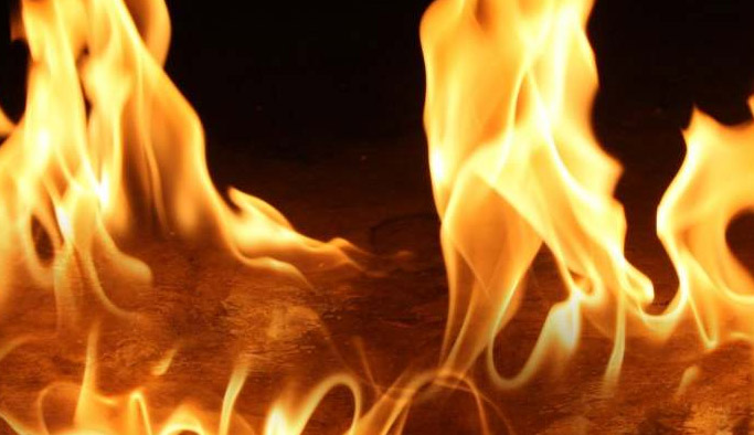 Trabzon adliyesinde yangın çıktı