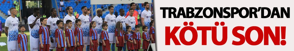Trabzonspor Bursaspor'a yenildi!