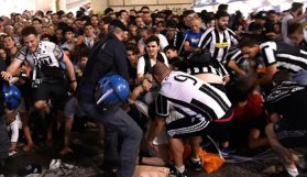 Devler Ligi finalinde şok! 600 yaralı