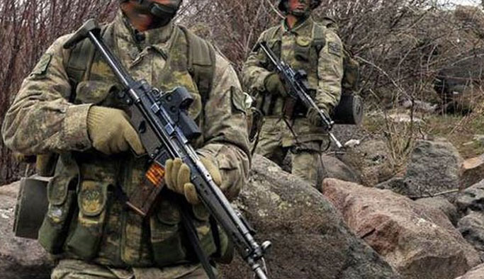 Teröristlerle sıcak temas