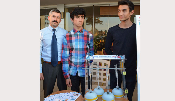Trabzon'da lise öğrencilerinden örnek proje