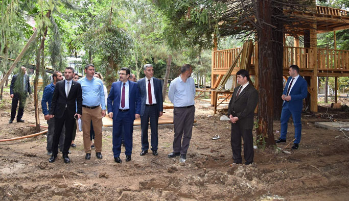 Başkan Genç Ekoparkı inceledi