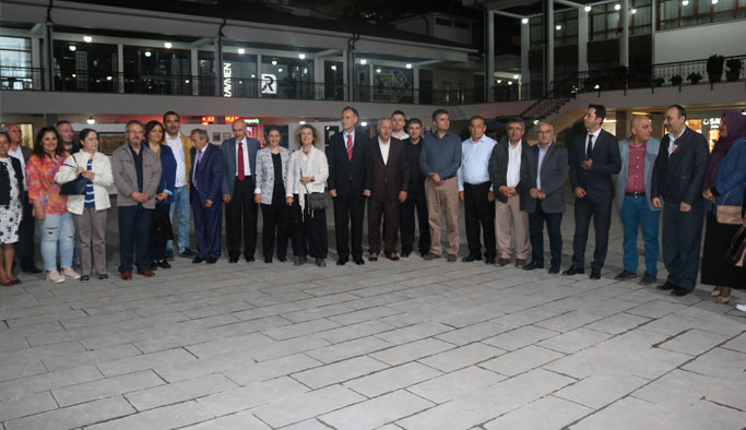 KTÜ Hamam Çimeninde sergi açtı