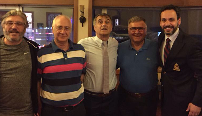 Şenol Güneş Trabzon'da arkadaşları ile buluştu