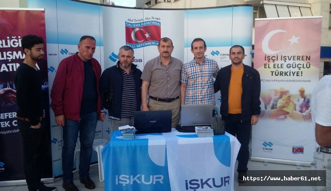 Trabzon'da iftar çadırında işsiz arıyorlar!