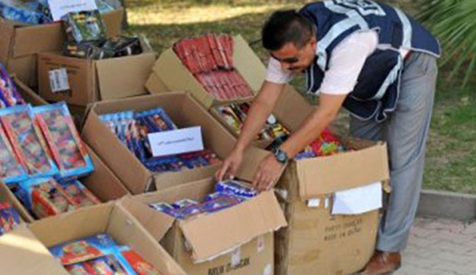 Rize’de yasaklı havai fişek ve maytap denetimi