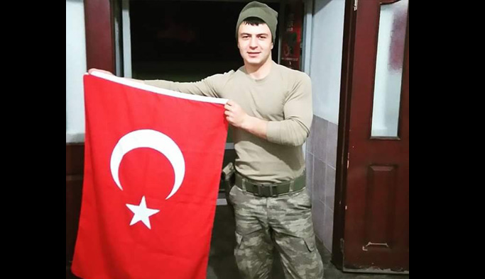 Rize şehidi Soner Fazlıoğlu'nun cenazesi Trabzon'da