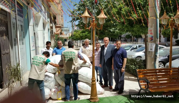 Trabzon'da Mardin'e giden yardımlar yerine ulaştı
