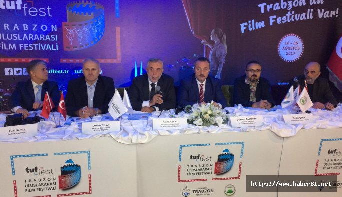 Trabzon'da film festivali için buluştular