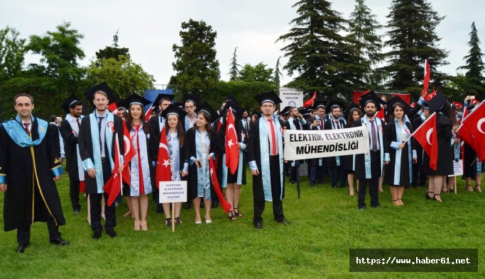  KTÜ Mühendislik Fakültesi  50. dönem mezunlarını verdi