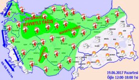 Trabzon'da hava nasıl olacak? 19.06.2017