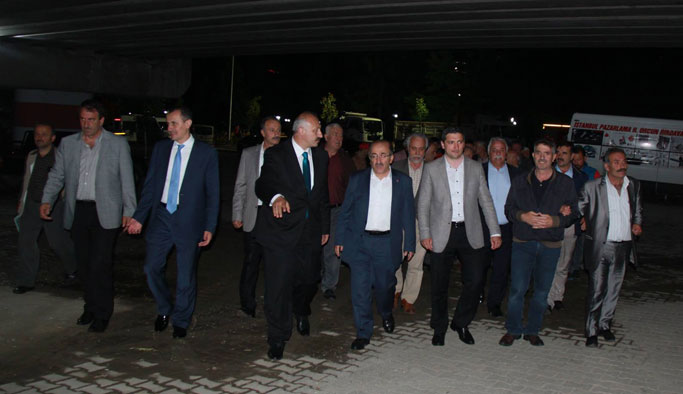 Araklı sahil projesine inceleme