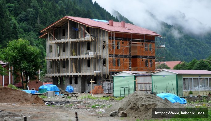 Trabzon'un doğa cenneti Uzungöl'de imar kirliliği sorunu bitmiyor
