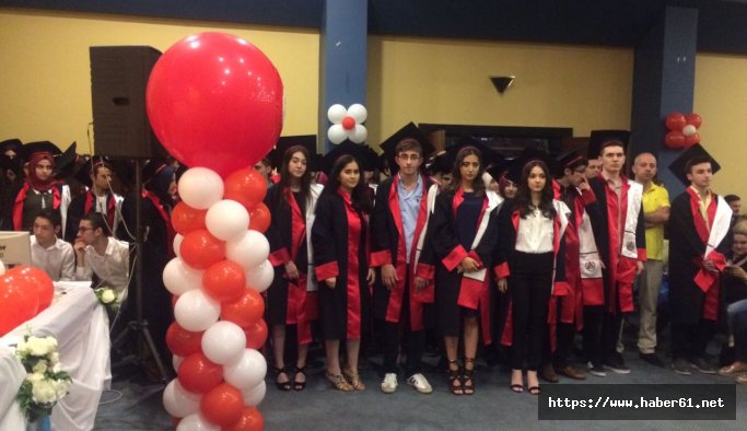 Trabzon Fen Lisesi 130. yıl mezunlarını verdi