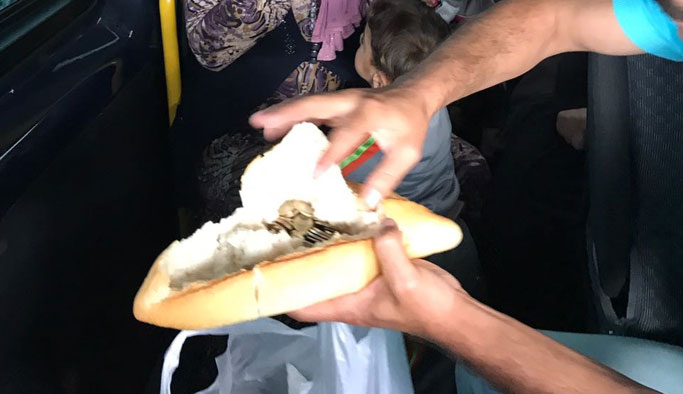 Trabzon'da dilenci zabıtayı bile şaşırttı