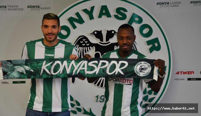 Konyaspor'da 2 imza birden
