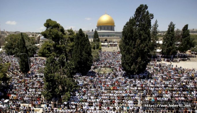 Mescid-i Aksa'ya genç Müslümanların girişine Ramazan'ın son cumasında da engel