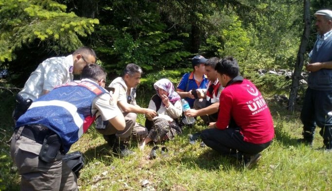 Kaybolan zihinsel engelli kadından iyi haber