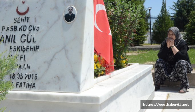 Şehit ailesinin en buruk bayramı...