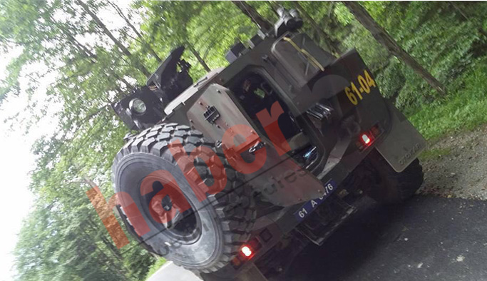 Maçka'da teröristlerin hazırladığı EYP patladı!