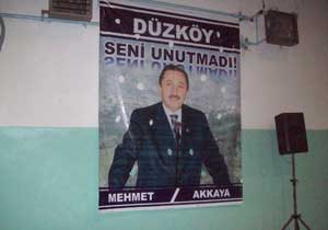 Düzköy başkanını unutmadı