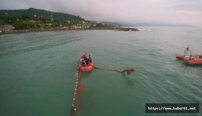 Trabzon'da denizde kaybolan genç hala bulunamadı
