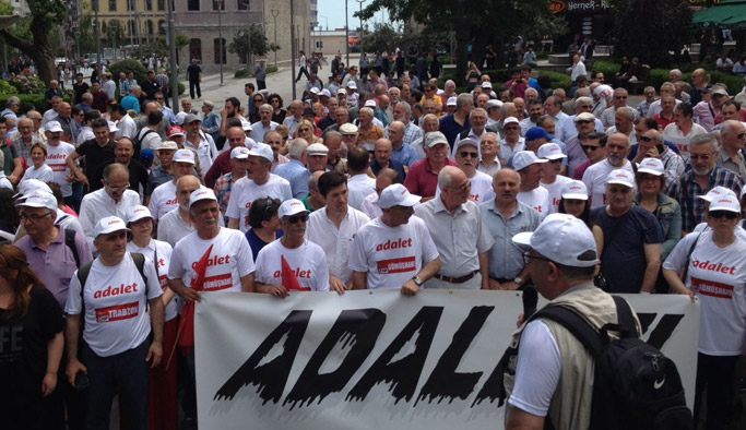 Trabzon'da adalet yürüyüşü