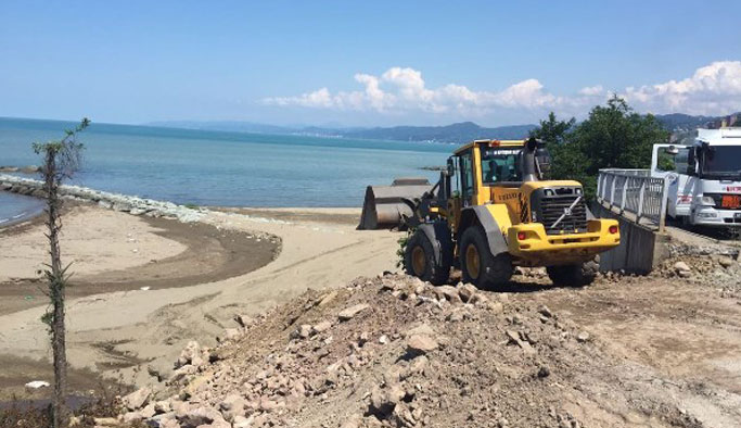 Trabzon'da kadınlara özel plaj