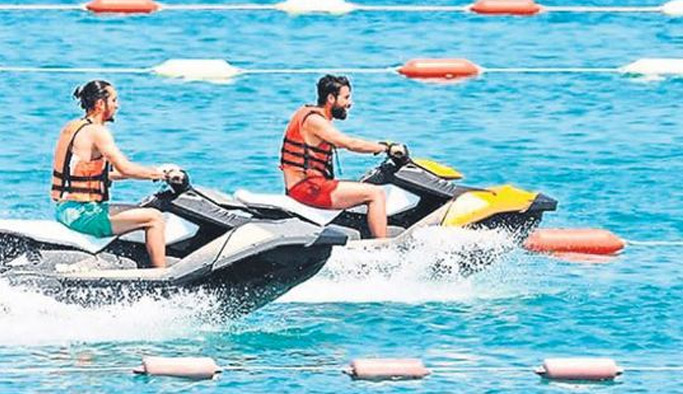 Olcay ve Yusuf tatilde de birlikte