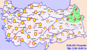 Trabzon'da hava nasıl olacak? 29.06.2017