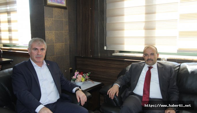 Bayburt Valisi veda ziyaretlerinde