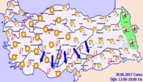 Trabzon'da hava nasıl olacak? 30.06.2017