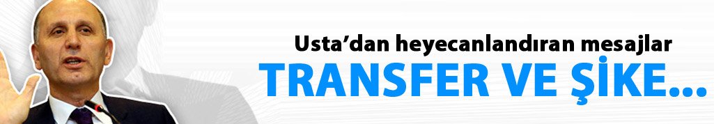 Usta'dan şike ve transfer mesajı