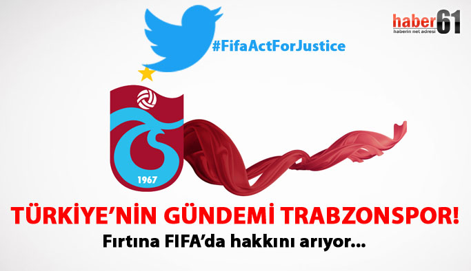 Türkiye'nin gündemi Trabzonspor'un FIFA başvurusu!
