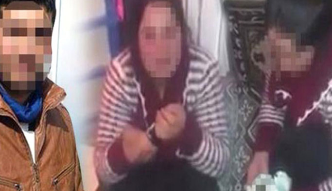 Karısına işkence yapan koca konuştukça battı