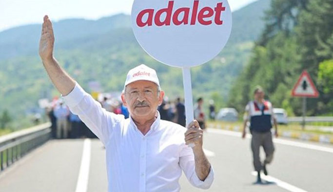 Kılıçdaroğlu, yürüyüşün 21. gününü tamamladı