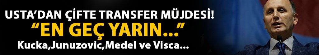 Trabzonspor’da Bombalar Peş Peşe Geliyor: Usta Açıkladı