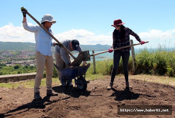 ABD'li öğrenciler antik kent kazısında