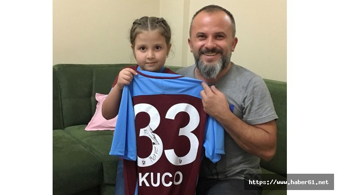 Trabzonsporlu küçük Merve, Kucka ile tanışmasını anlattı