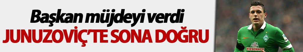 Başkan açıkladı! Junuzovic'te sona doğru